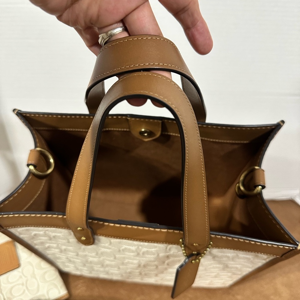 Coach Signature Field Tote Bag Set - Picture 8 of 13